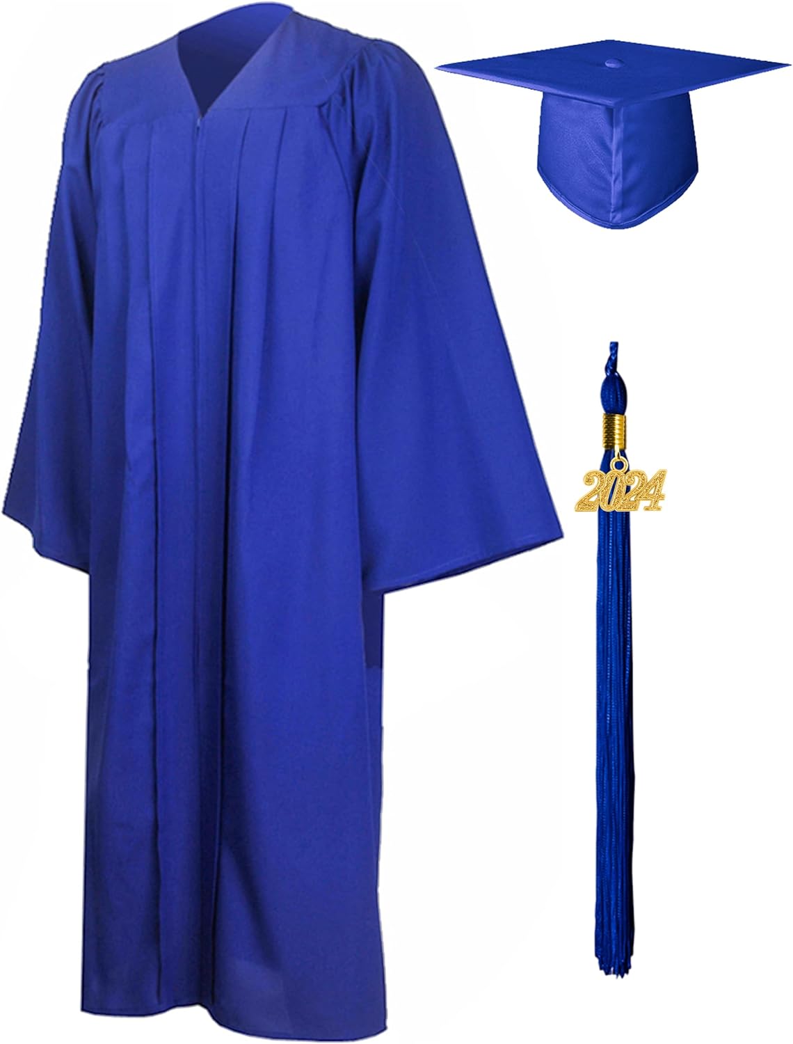 Raj Costume Convocation Dress Gradution Gown and Cap for Kids Adult Men Women Girls College School Degree Gown Academic Gown