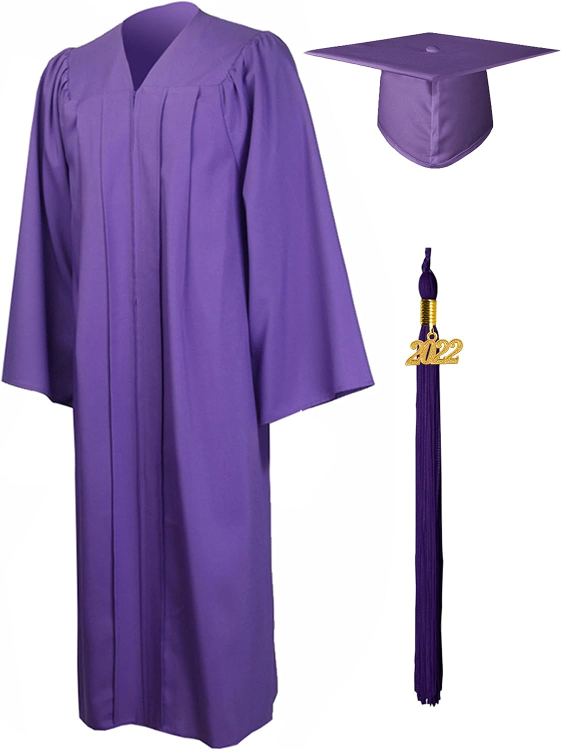 Raj Costume Convocation Dress Gradution Gown and Cap for Kids Adult Men Women Girls College School Degree Gown Academic Gown
