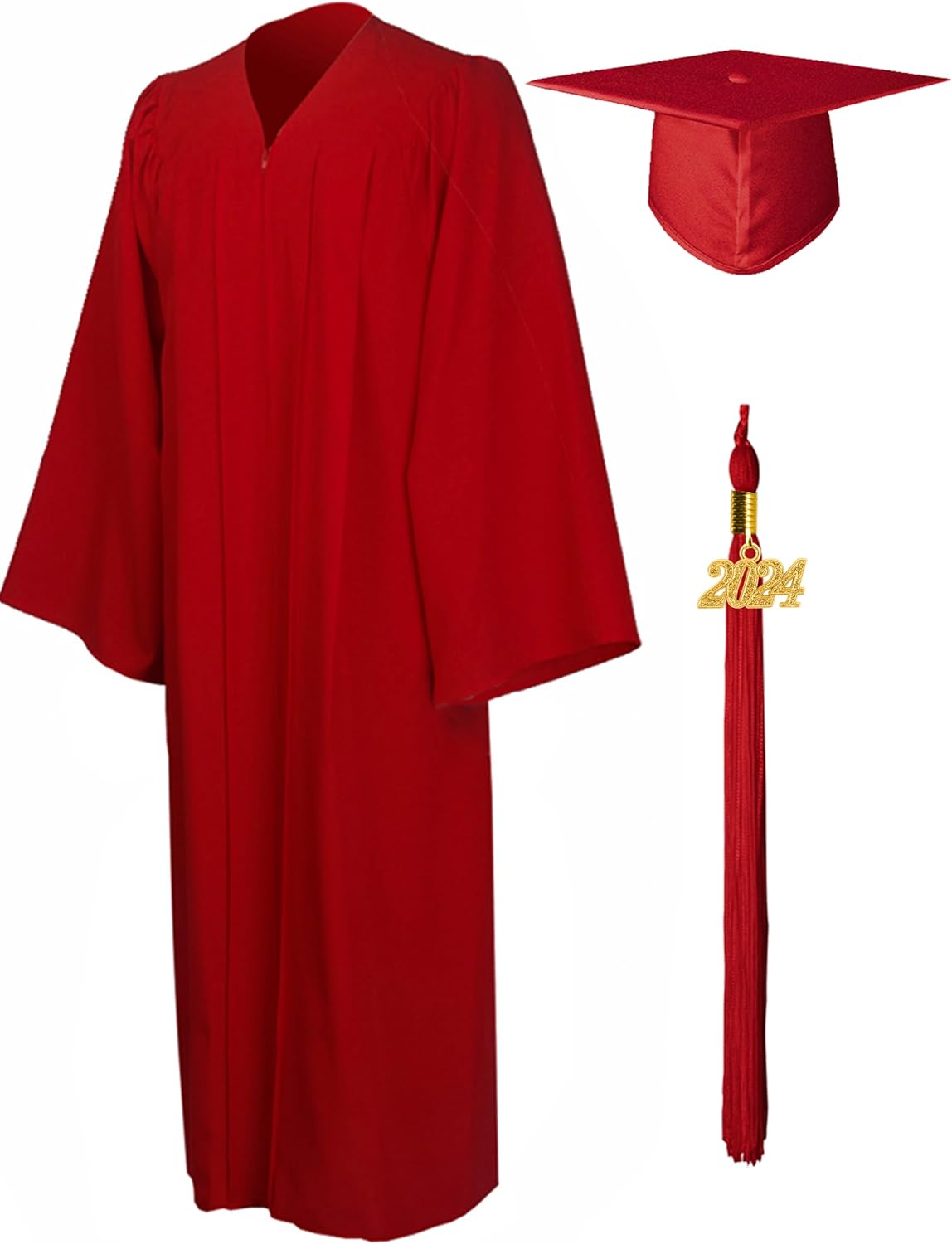 Raj Costume Convocation Dress Gradution Gown and Cap for Kids Adult Men Women Girls College School Degree Gown Academic Gown