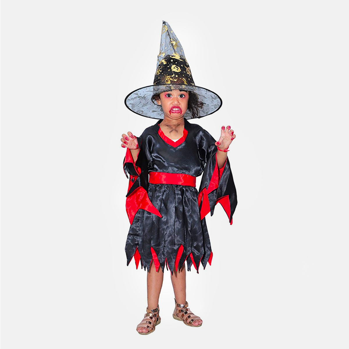 Halloween for Girls, Frock Style California Cosplay Costume in Multiple Colours - CutCut_Frock