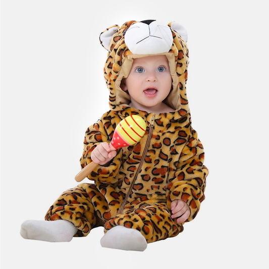 Animal Costume Toddler Winter Autumn Outfits & Jumpsuit For Unisex Baby & Kids - Leopard