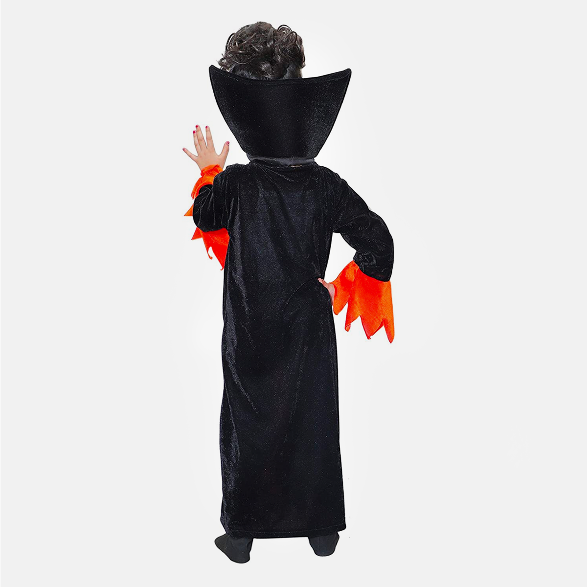Halloween for Girls, Frock Style California Cosplay Costume in Multiple Colours - Orange_Black