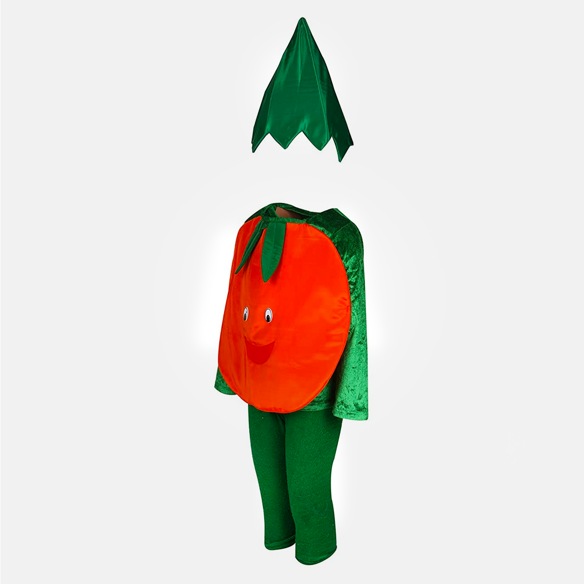 Kids Vegetables Fancy Dress & Costume school function Theme Party - Red