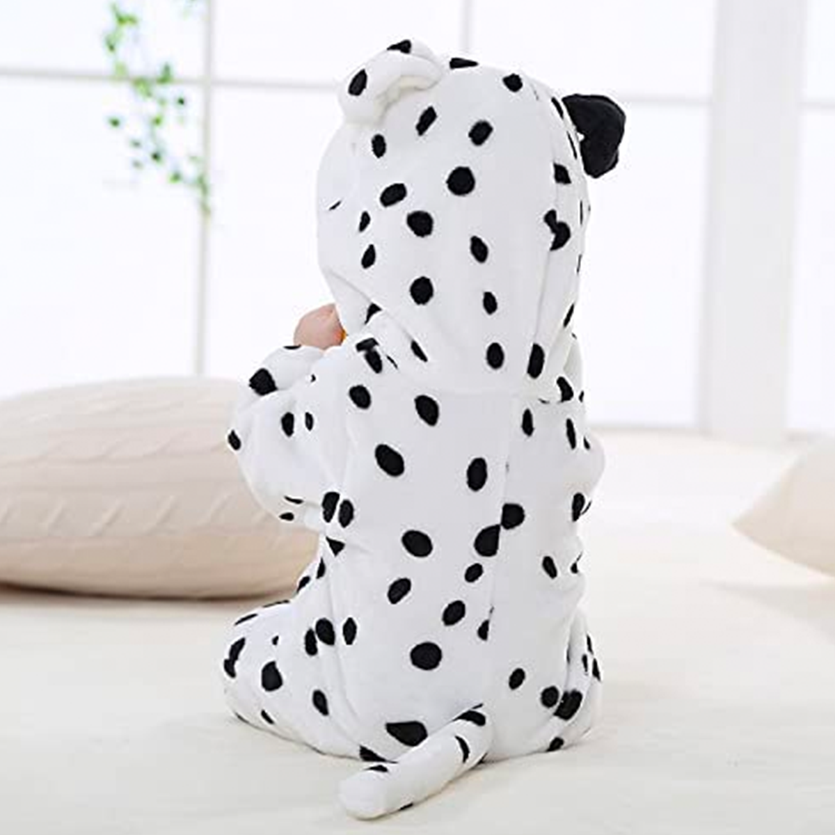 Animal Costume Toddler Winter Autumn Flannel Hooded Romper Cosplay Outfits & Jumpsuit For Unisex Baby & Kids - Winter Dog