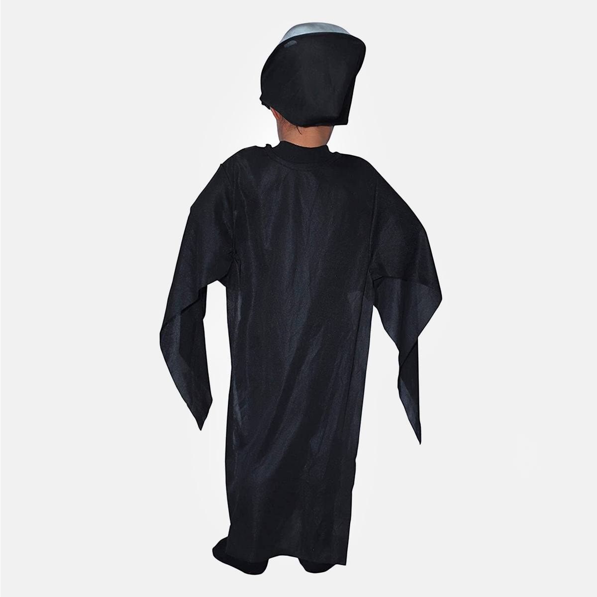 Kids Ghost Halloween Black Scary California Cosplay Fly Gown costume - skeleton