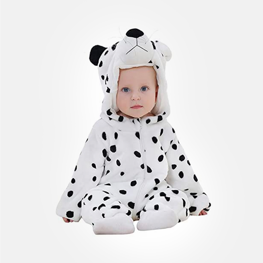 Animal Costume Toddler Winter Autumn Flannel Hooded Romper Cosplay Outfits & Jumpsuit For Unisex Baby & Kids - Winter Dog