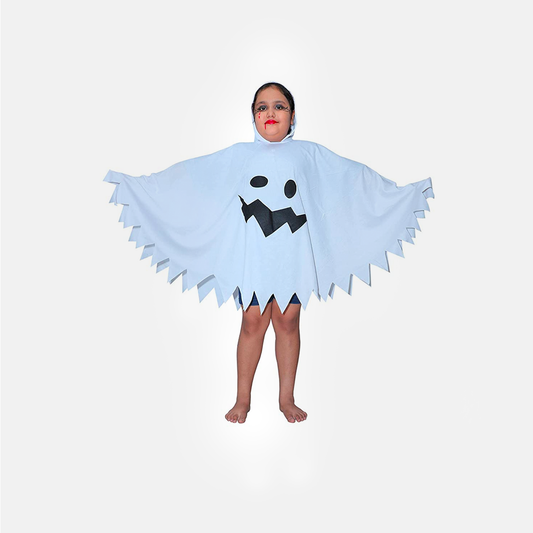 Halloween for Girls, Frock Style California Cosplay Costume in Multiple Colours - White_Pochu