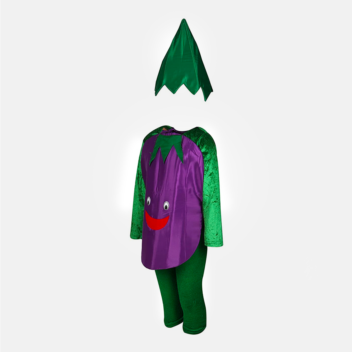 Kids Vegetables Fancy Dress & Costume school function Theme Party - Purple