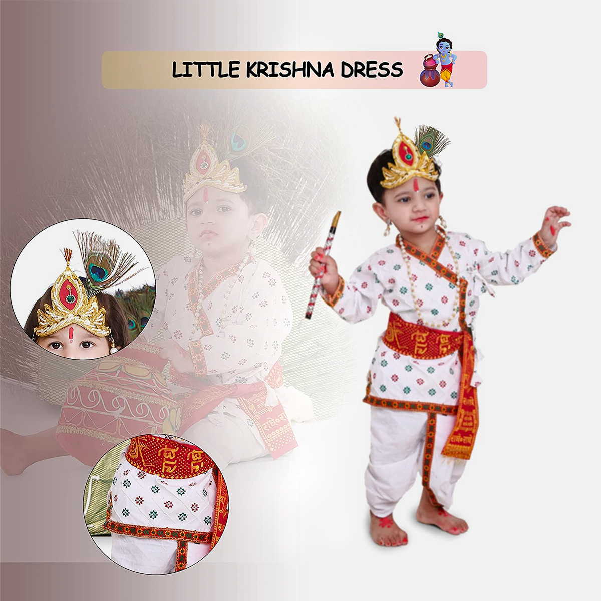 Sudarshan Kids - Little Krishna Dressup for Krishna... | Facebook